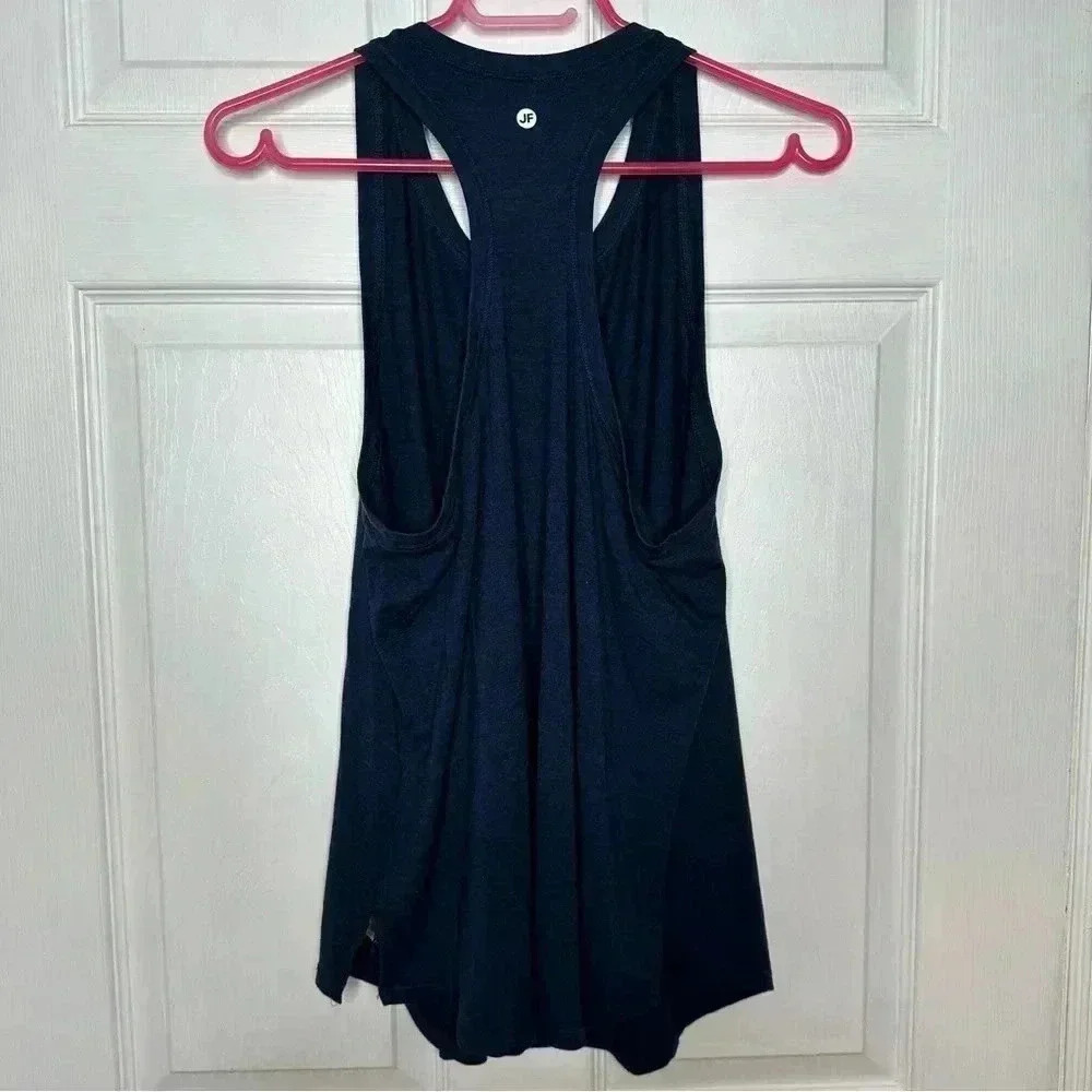 Joe Fresh Racerback Tank Top Blue Size Large - Picture 13 of 16